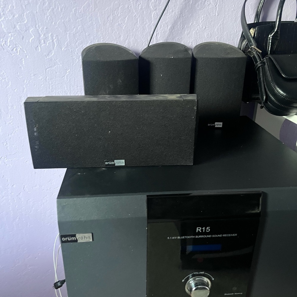 Orum Rohn Black Speaker Set - Picture 3 of 3